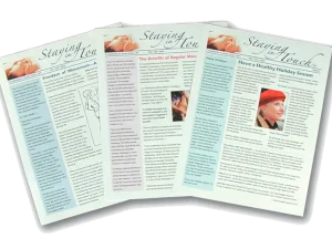 Staying in Touch Massage Newsletters Image